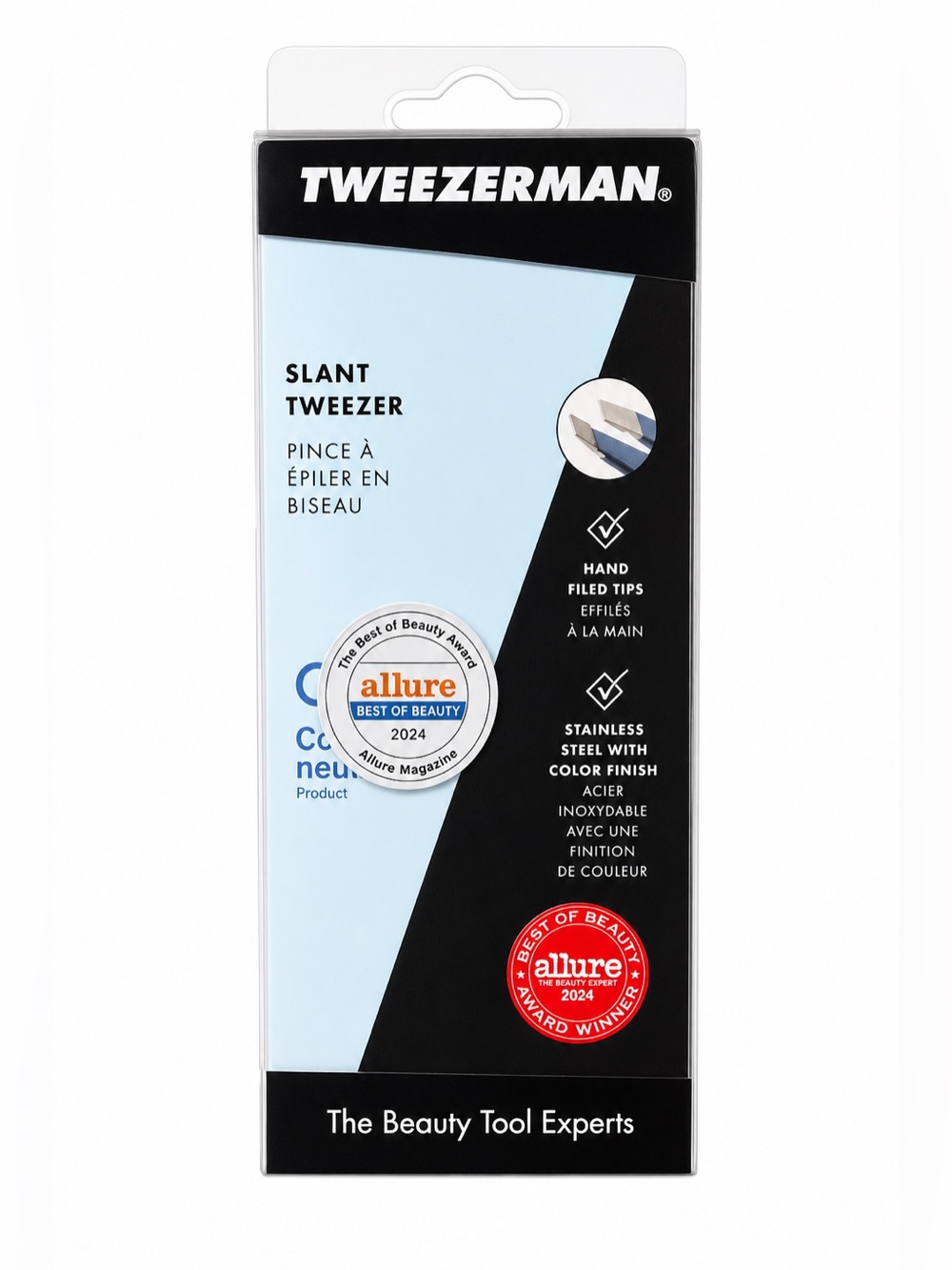 Tweezerman Slant Tweezer in Blue